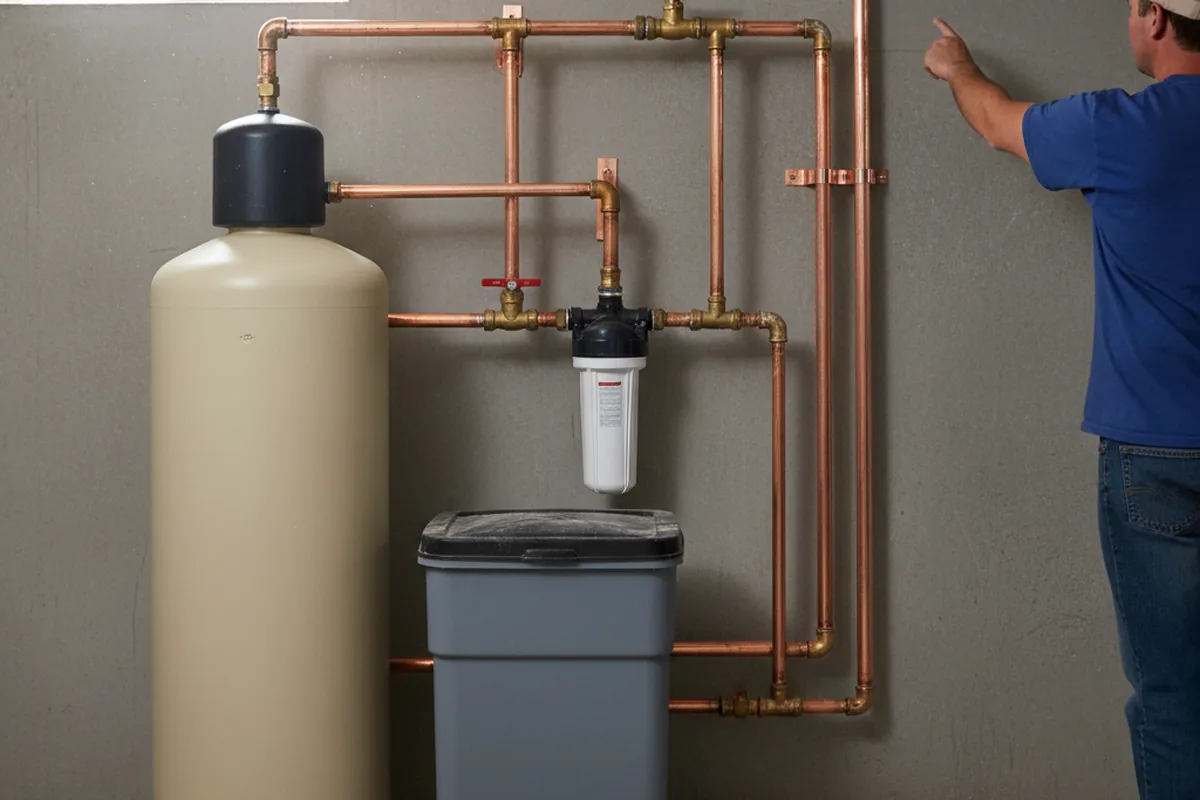 Whole-house water treatment system installed in Preston Hollow